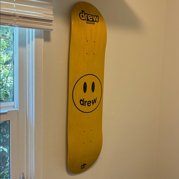 Drew House x Bieber Yellow Mascot Skateboard Deck - Picture 3 of 7